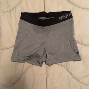 Grey Nike spandex